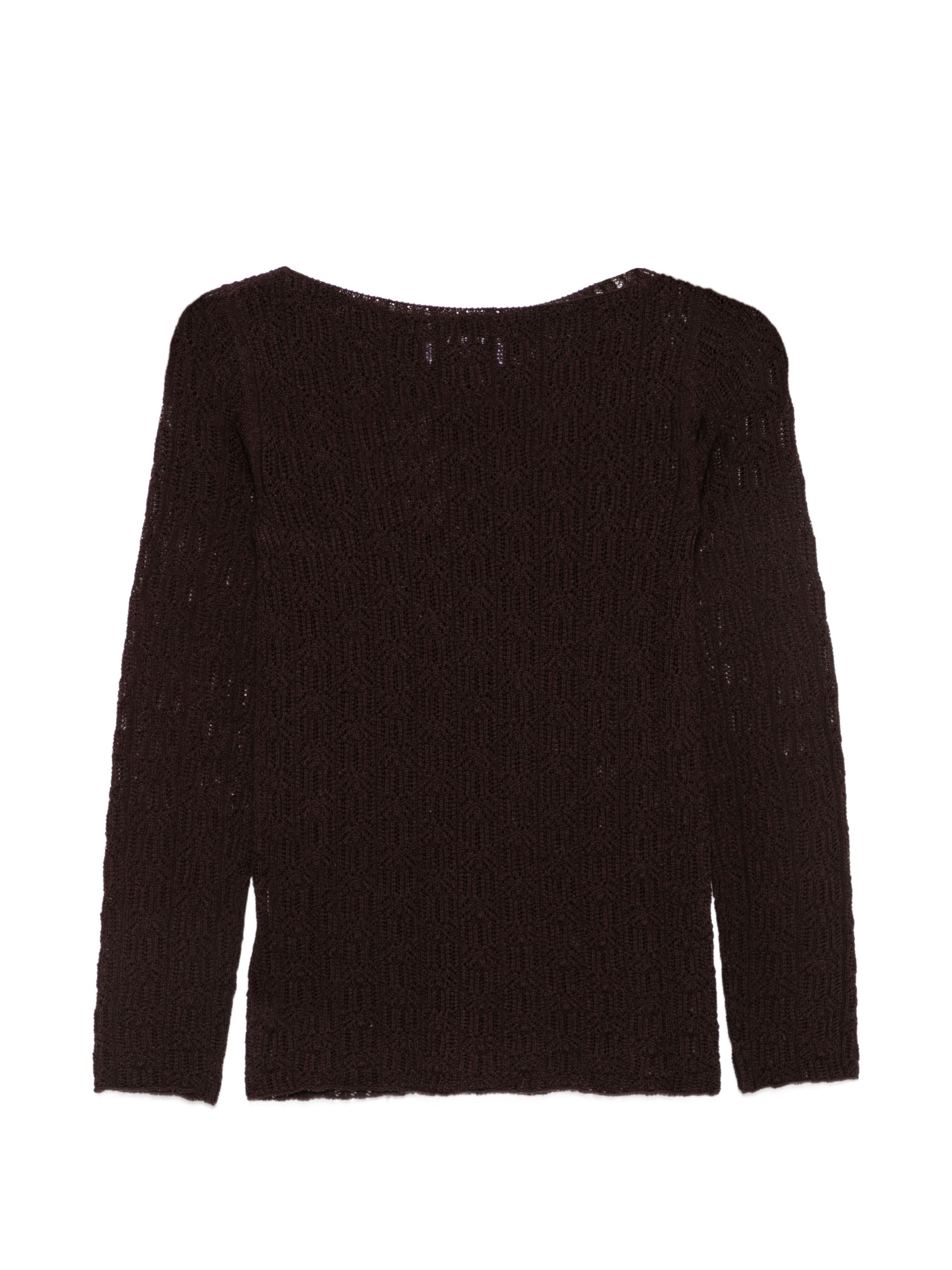 ALPHA STUDIO POINTELLE SWEATER