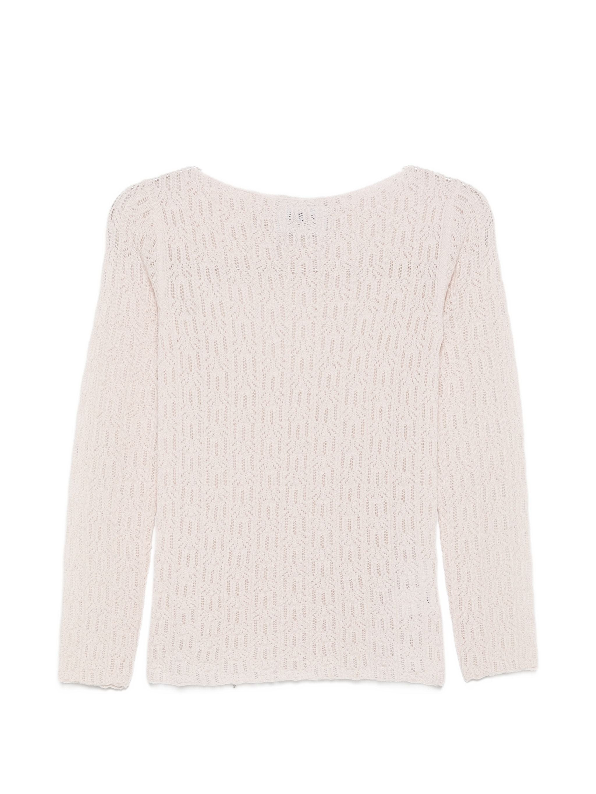 ALPHA STUDIO POINTELLE SWEATER