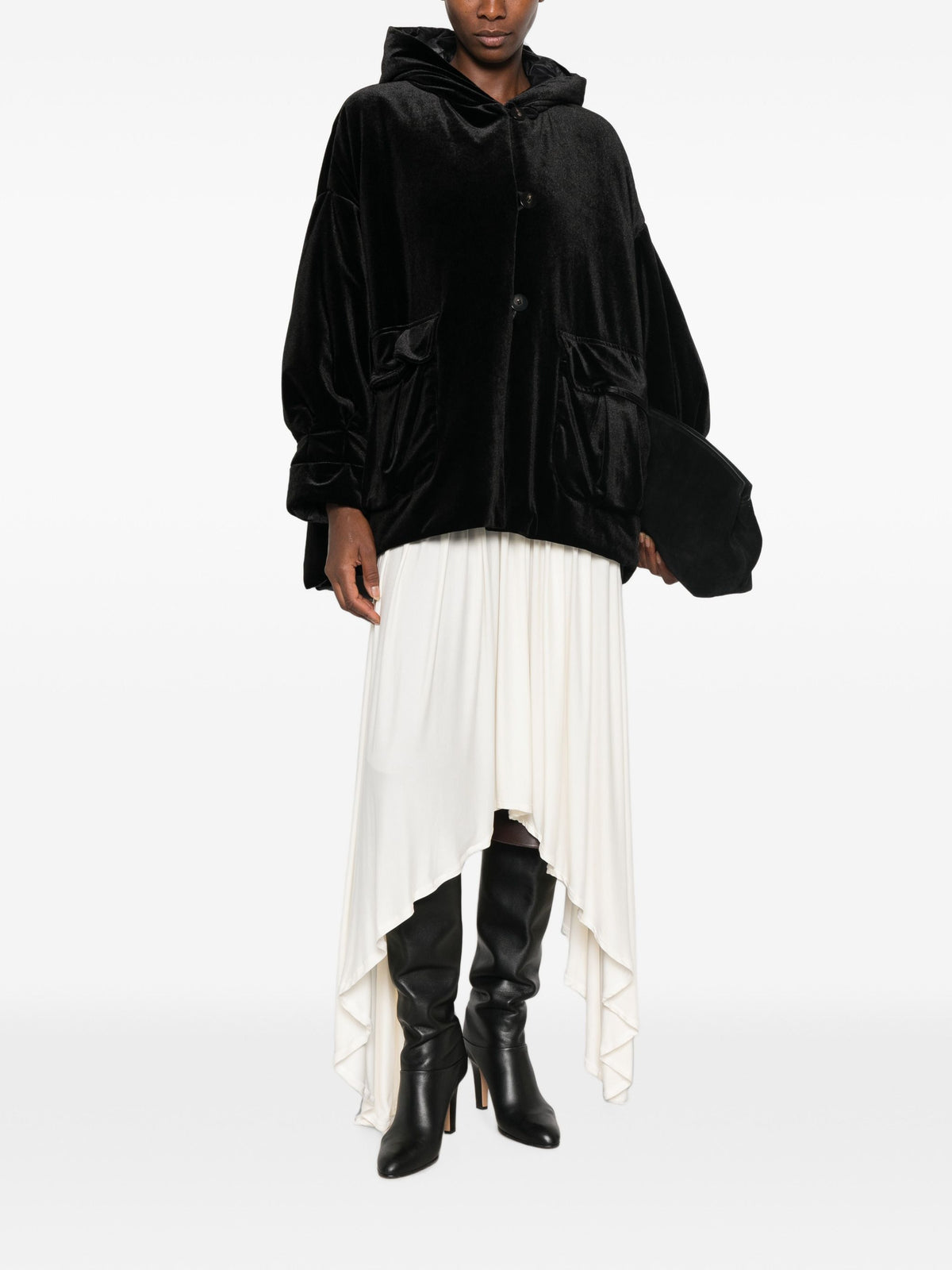 VIRGINIA BIZZI REVERSIBLE VELVET JACKET