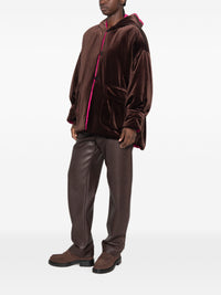 VIRGINIA BIZZI REVERSIBLE VELVET JACKET