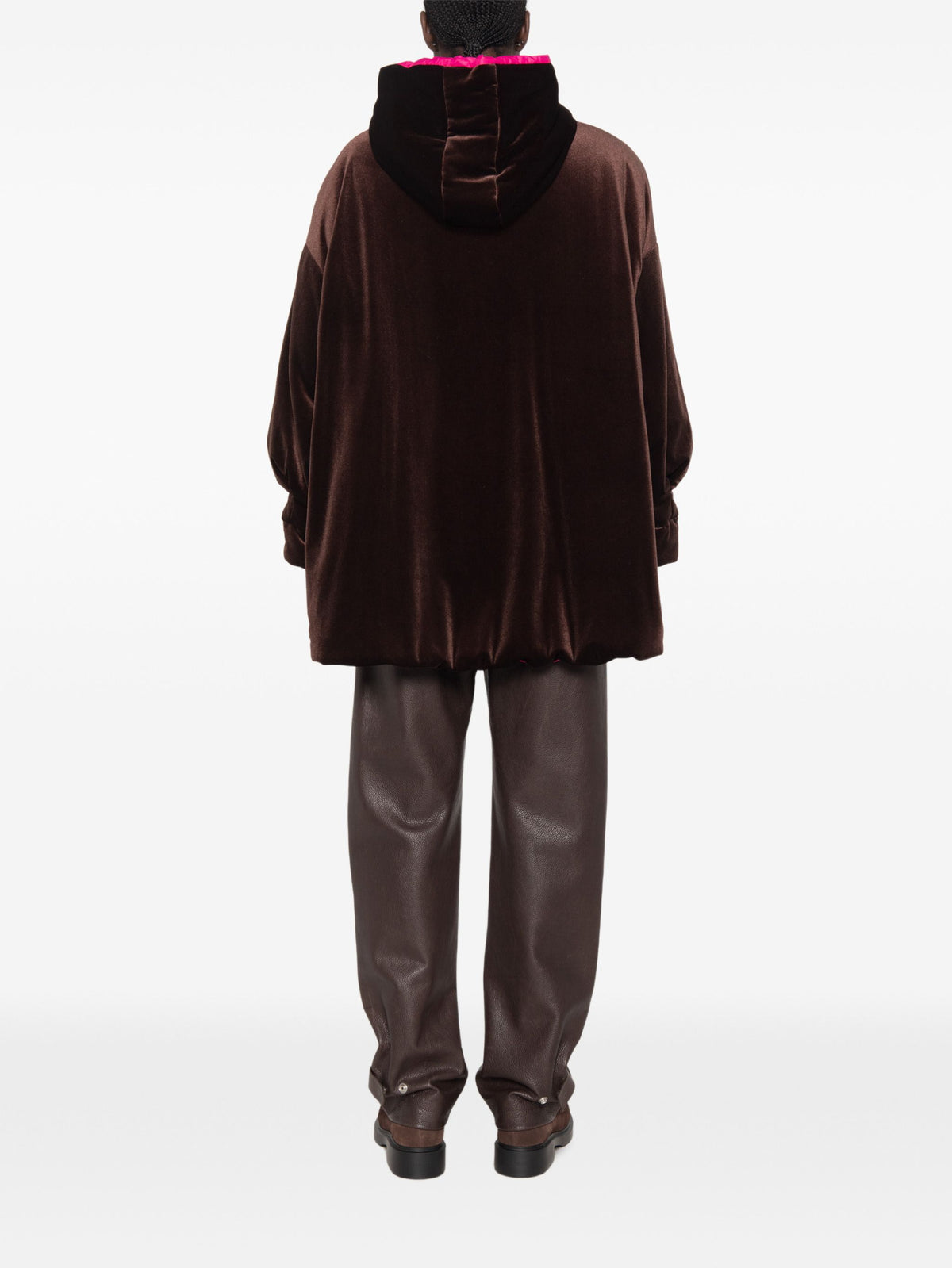 VIRGINIA BIZZI REVERSIBLE VELVET JACKET
