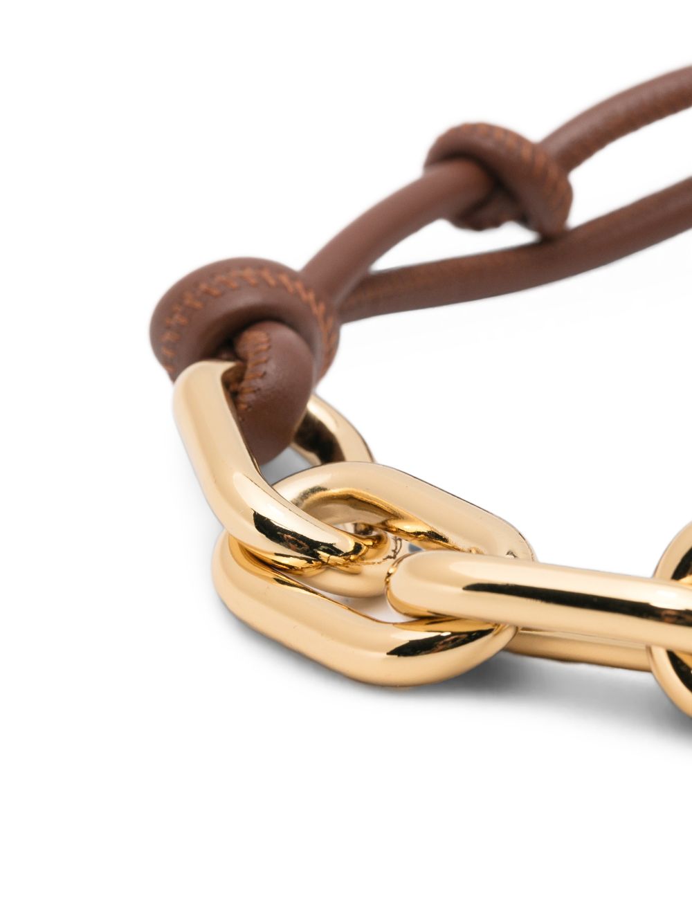 PLAN C KNOTTED CORD CHAIN NECKLACE