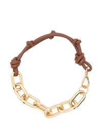 PLAN C KNOTTED CORD CHAIN NECKLACE