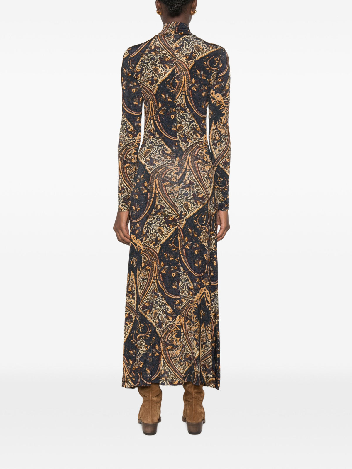 ULLA JOHNSON IDA LS JERSEY DRESS