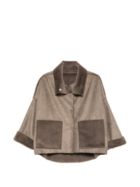 COLLECTION PRIVEE FAUX SHEARLING JACKET