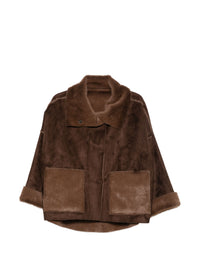 COLLECTION PRIVEE FAUX SHEARLING JACKET
