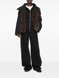 COLLECTION PRIVEE LEOPARD FAUX FUR JACKET