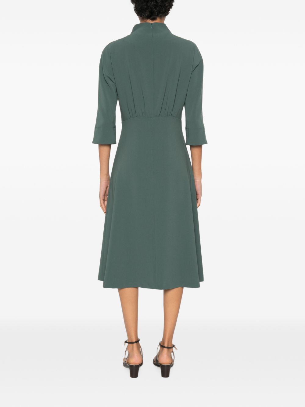 LIVIANA CONTI PLEATED DRESS