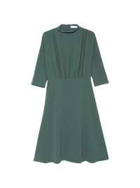 LIVIANA CONTI PLEATED DRESS