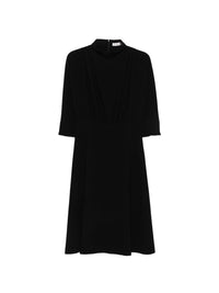 LIVIANA CONTI PLEATED DRESS
