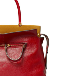 TORY BURCH SMALL SATCHEL RUBY