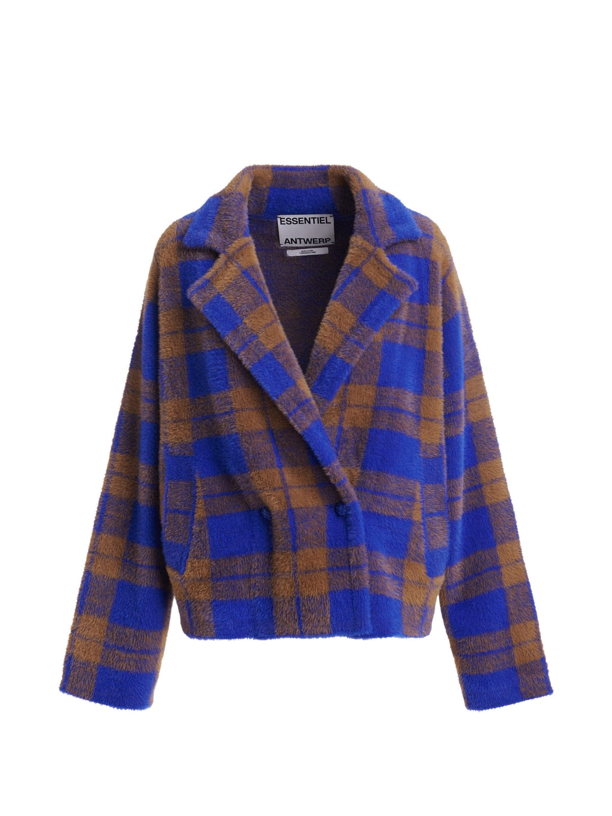 ESSENTIEL ANTWERP KARREAU CHECK JACKET