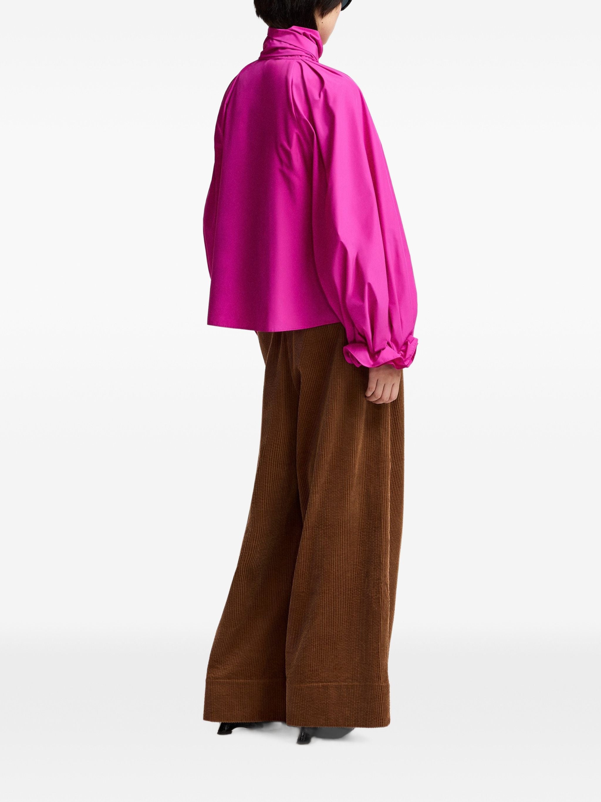 ESSENTIEL ANTWERP KEILY PUSSY BOW TIE TOP