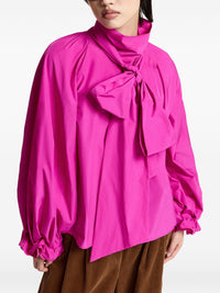 ESSENTIEL ANTWERP KEILY PUSSY BOW TIE TOP