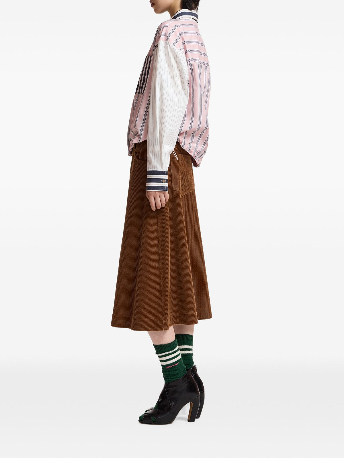ESSENTIEL ANTWERP KOZEF CROPPED SHIRT