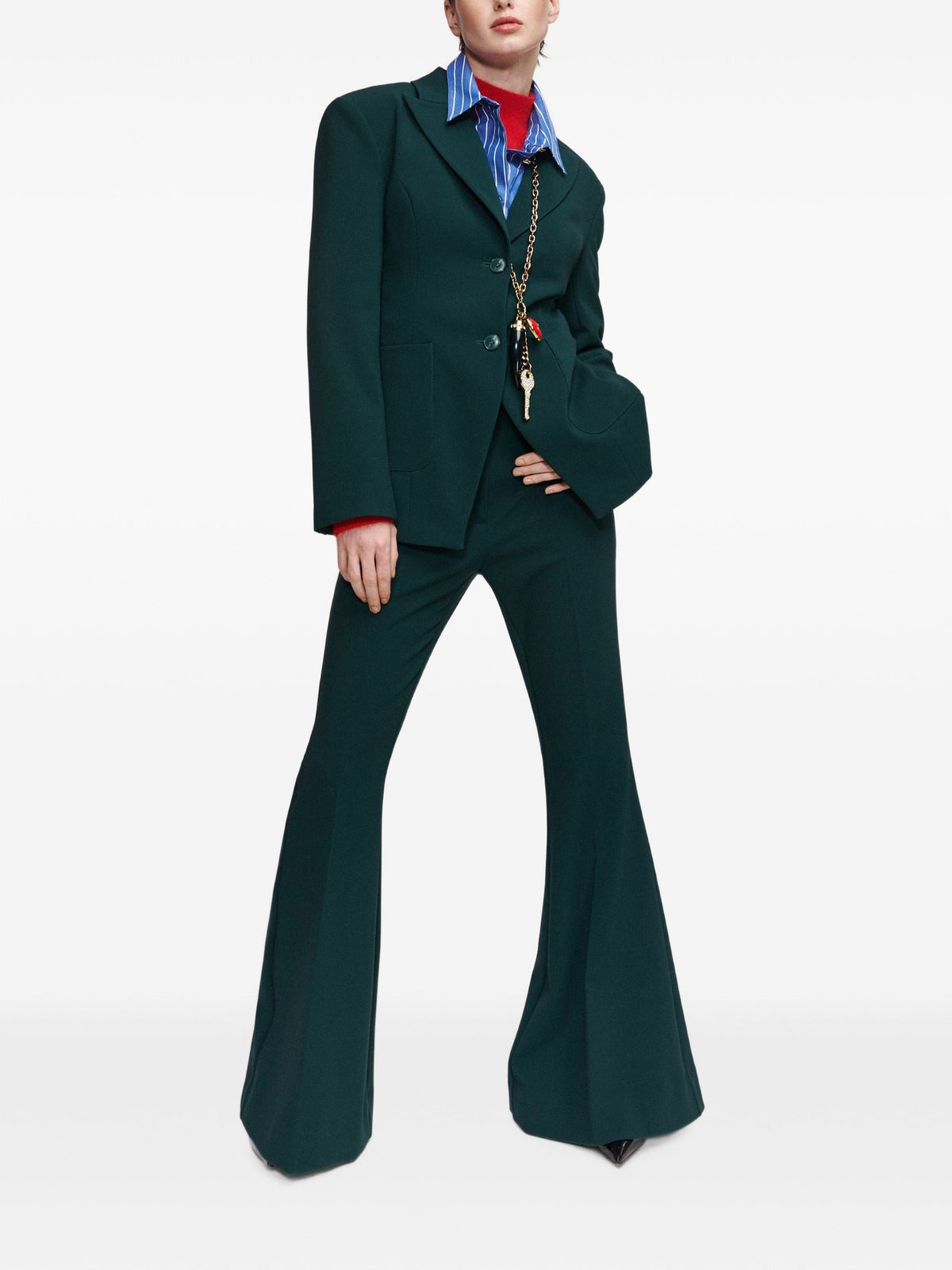 ESSENTIEL ANTWERP KNIGHTLY FITTED BLAZER