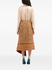 PIERRE LOUIS MASCIA PANCAKE WRAP SKIRT