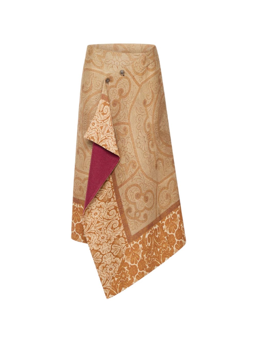 PIERRE LOUIS MASCIA PANCAKE WRAP SKIRT