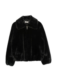 TWIN-SET FAUX FUR JACKET