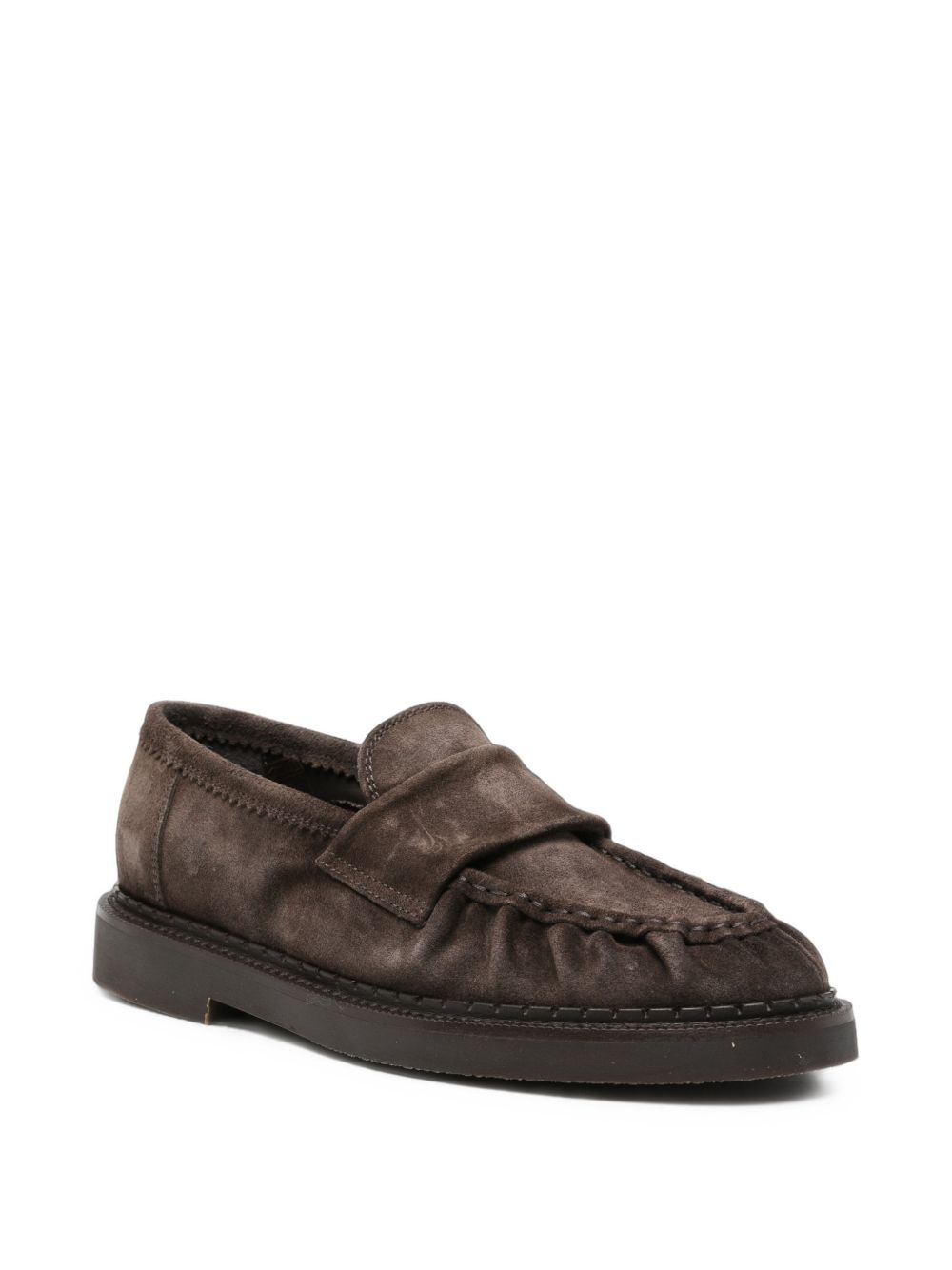 STURLINI FIRENZE NUBUCK LOAFERS