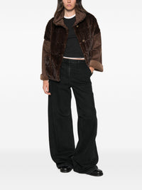 COLLECTION PRIVEE FAUX SHEARLING JACKET