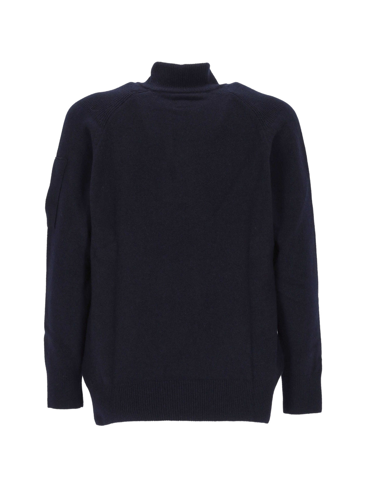 C.P. COMPANY HALF BUTTON SWEATER