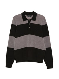 AROVESCIO STRIPED POLO