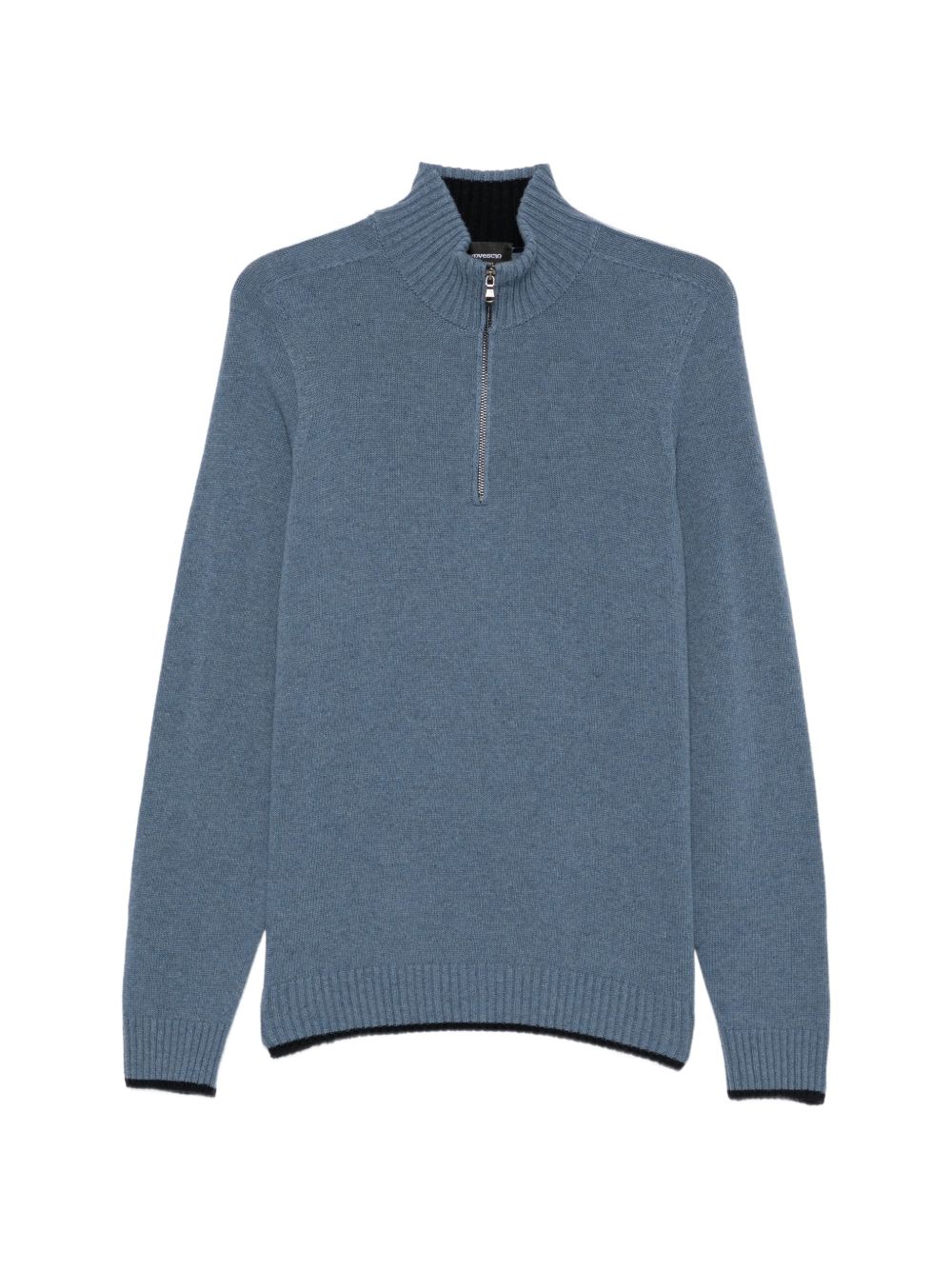 AROVESCIO HALF ZIP SWEATER