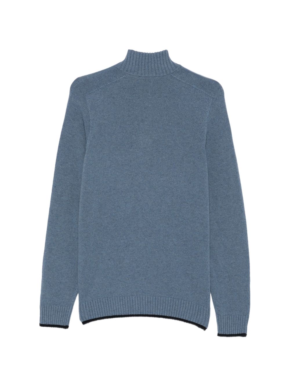 AROVESCIO HALF ZIP SWEATER