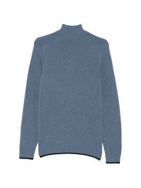 AROVESCIO HALF ZIP SWEATER