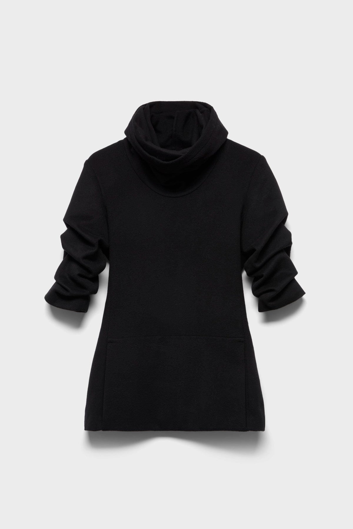 7 FOR ALL MANKIND ROUCHED HIGH NECK DRESS