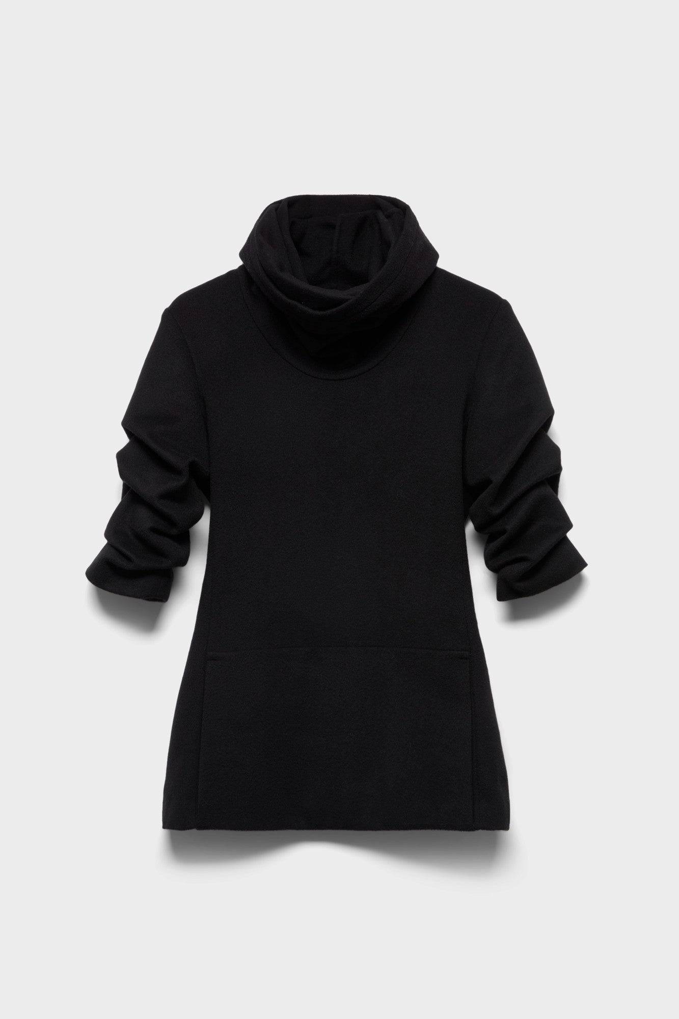7 FOR ALL MANKIND ROUCHED HIGH NECK DRESS