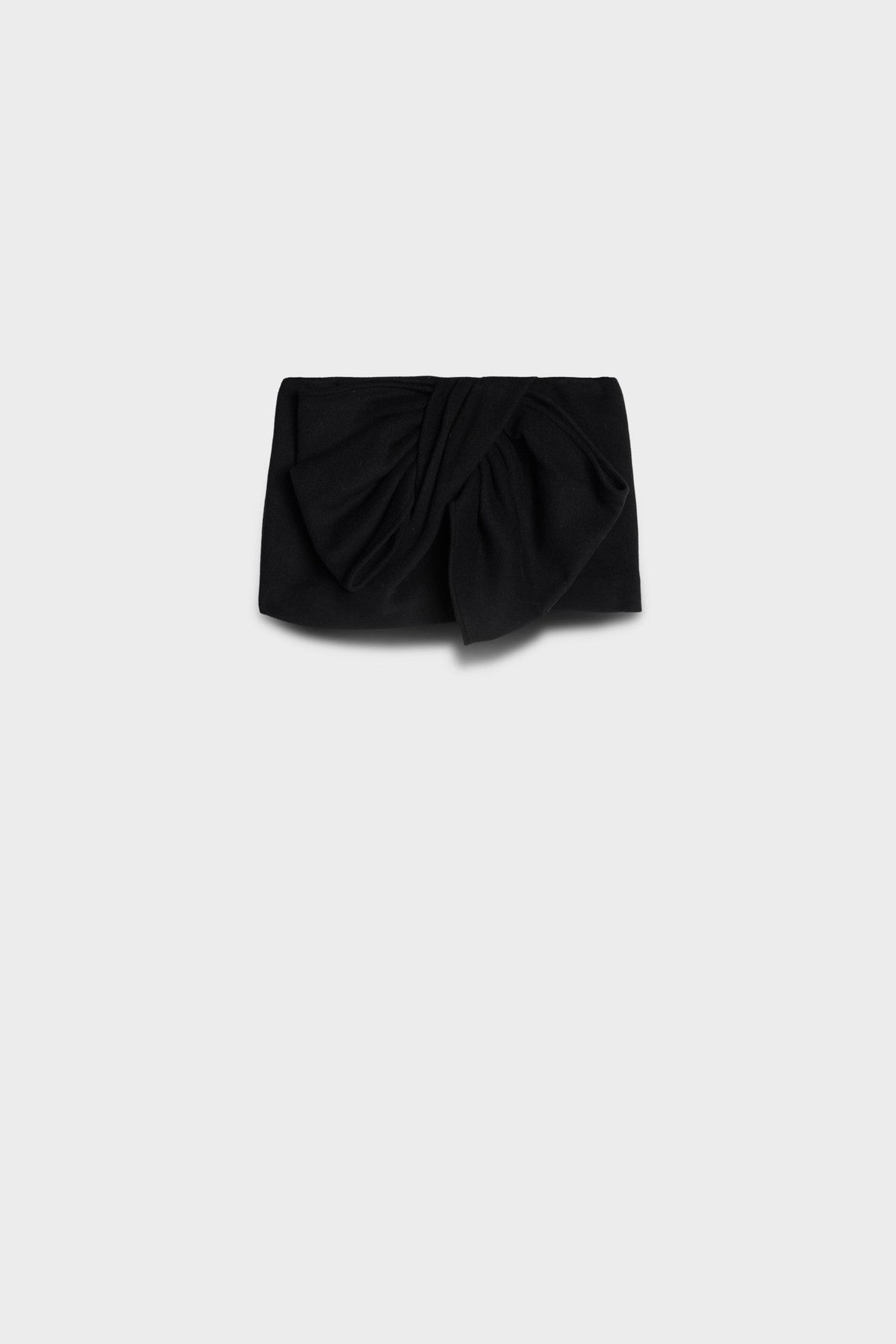 7 FOR ALL MANKIND BOW MINI SKIRT
