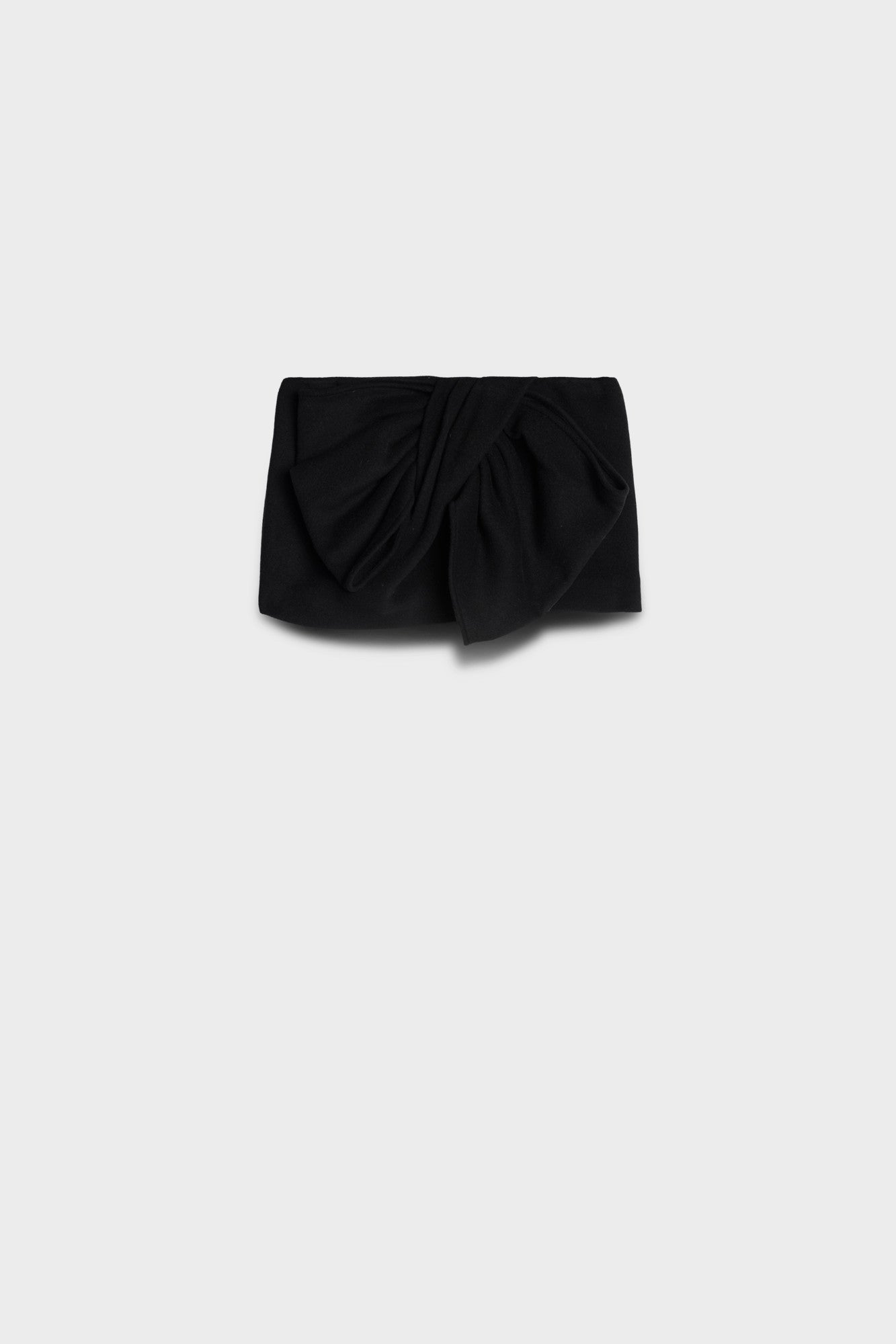 7 FOR ALL MANKIND BOW MINI SKIRT