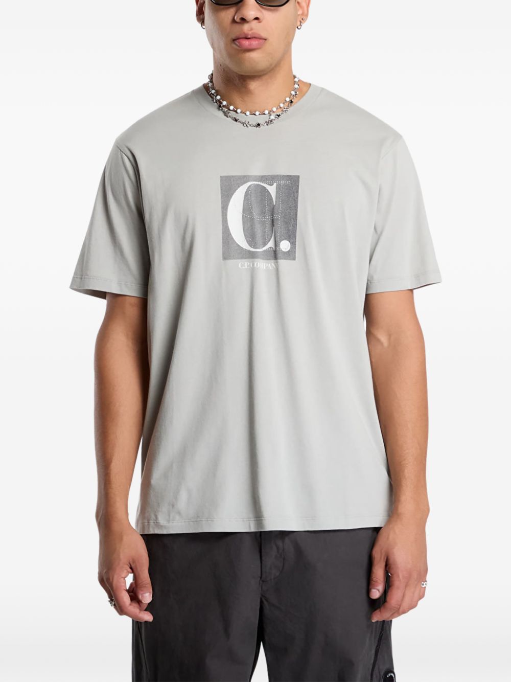 C.P. COMPANY LOGO T-SHIRT