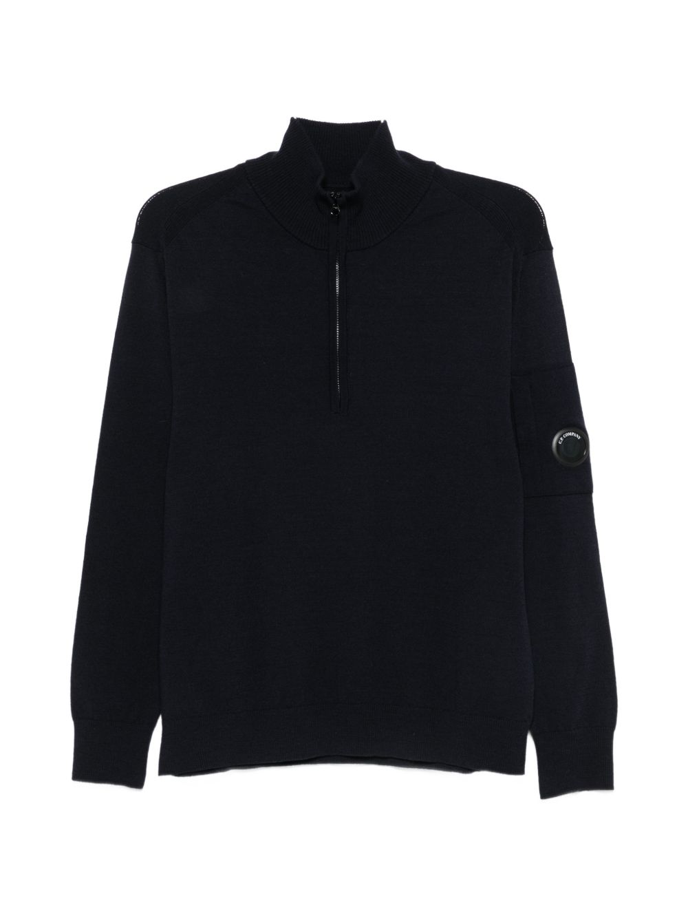 C.P. COMPANY HALF ZIP SWEATER