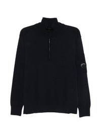 C.P. COMPANY HALF ZIP SWEATER