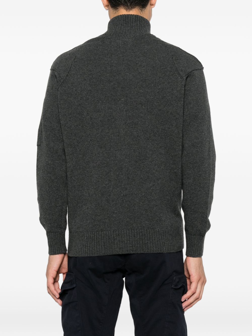 C.P. COMPANY FULL ZIP SWEATER