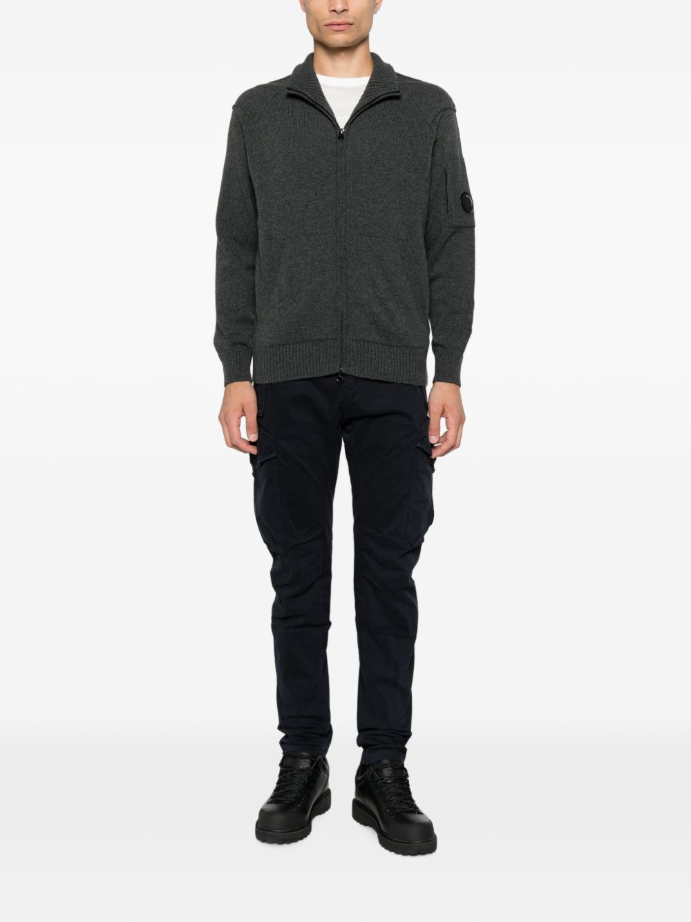 C.P. COMPANY FULL ZIP SWEATER