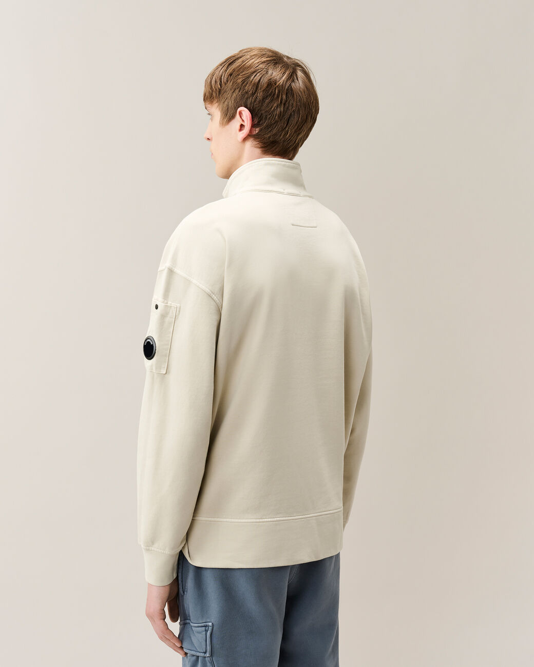 C.P. COMPANY QUARTER ZIP SWEAT