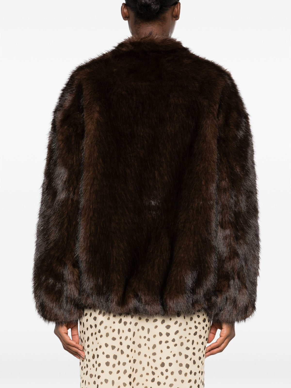 BETTA CORRADI FAUX FUR COAT