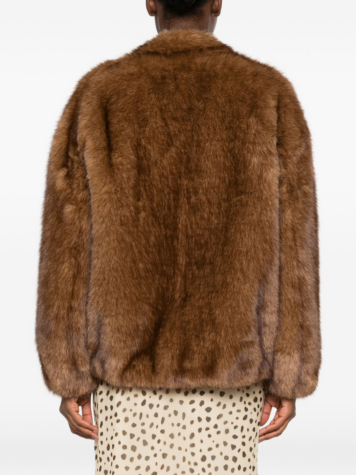 BETTA CORRADI FAUX FUR COAT
