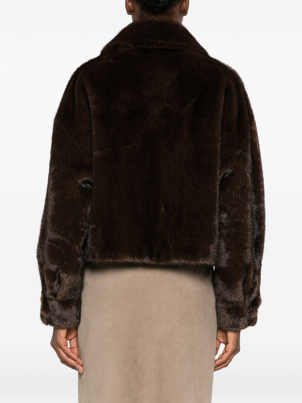 BETTA CORRADI FAUX FUR JACKET