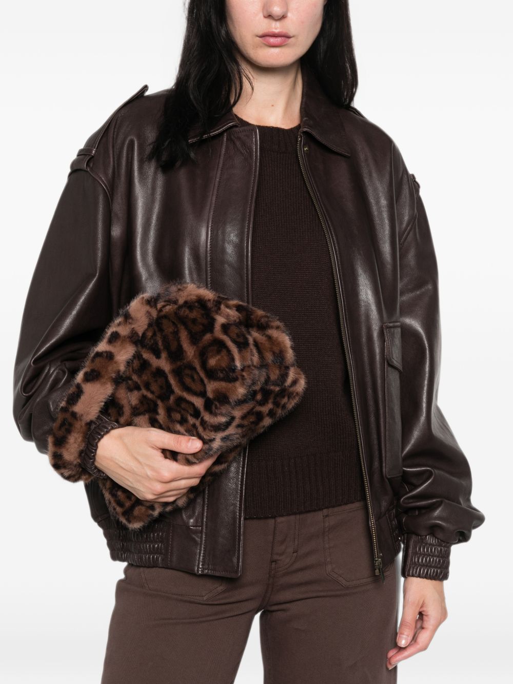 BETTA CORRADI FAUX FUR BAG