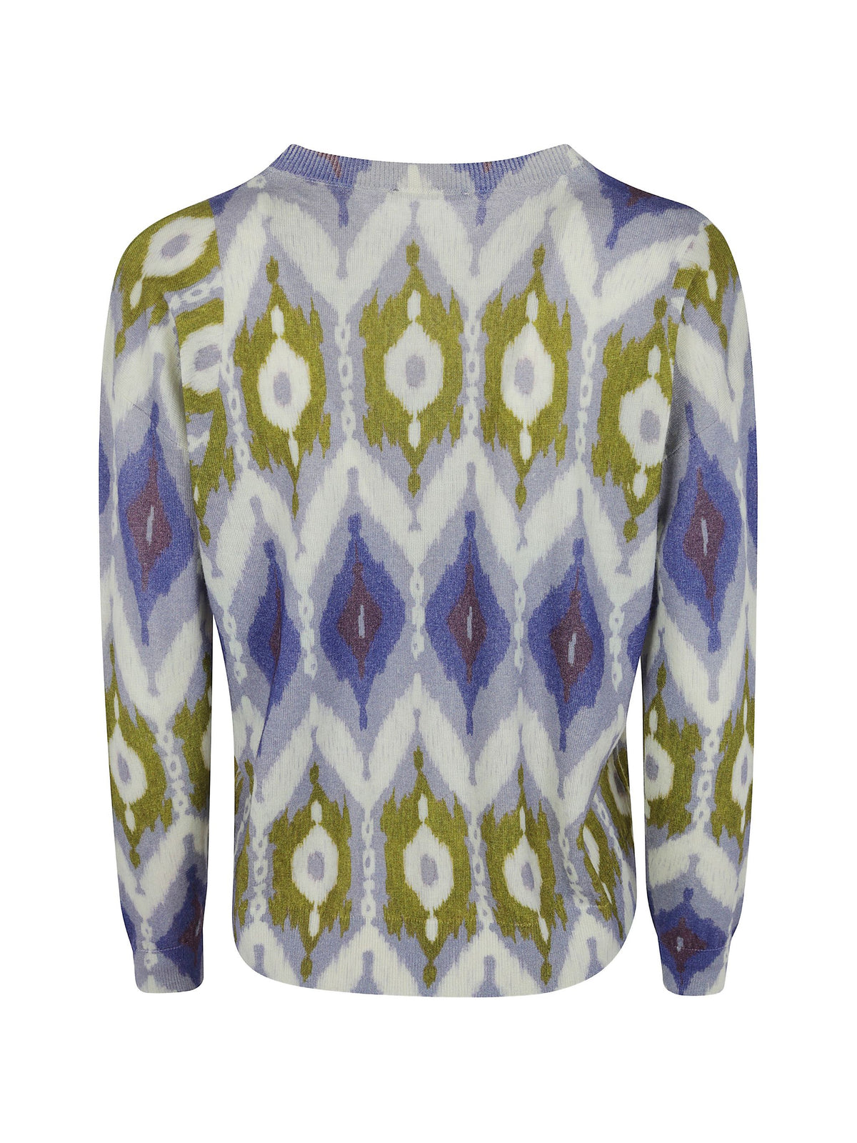 IN BED WITH YOU PRINT V NECK SWEATER