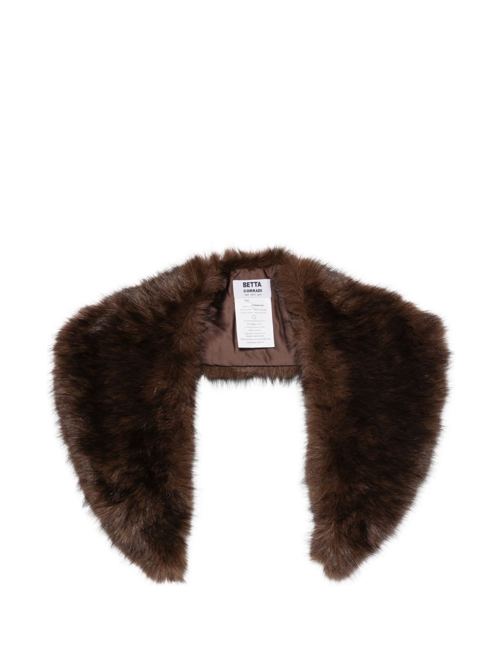 BETTA CORRADI FAUX FUR COLLAR