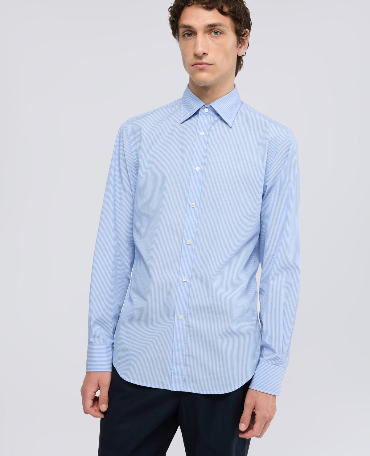 ASPESI SERGE STRIPED SHIRT