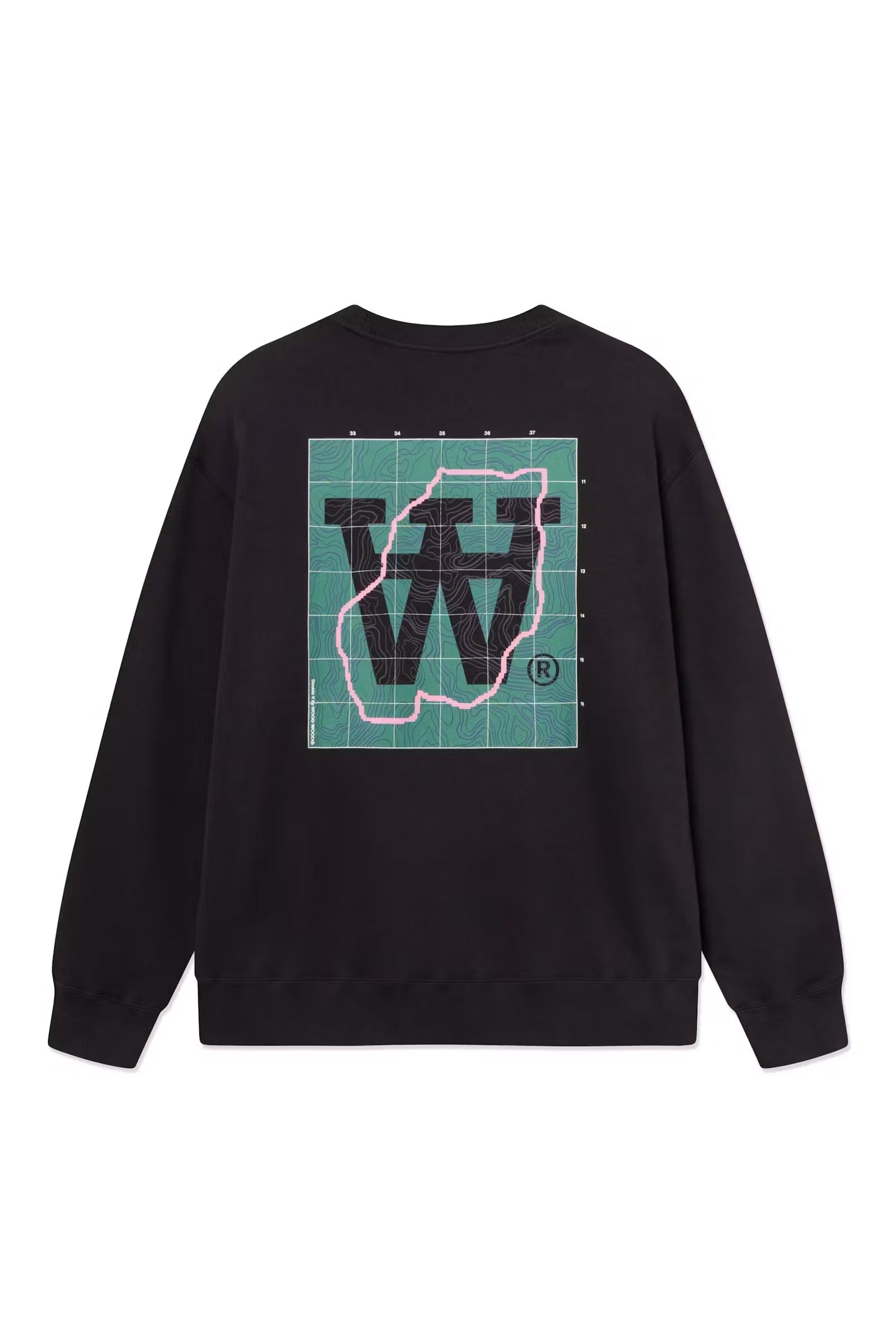 WOOD WOOD JAMES MAP SWEAT