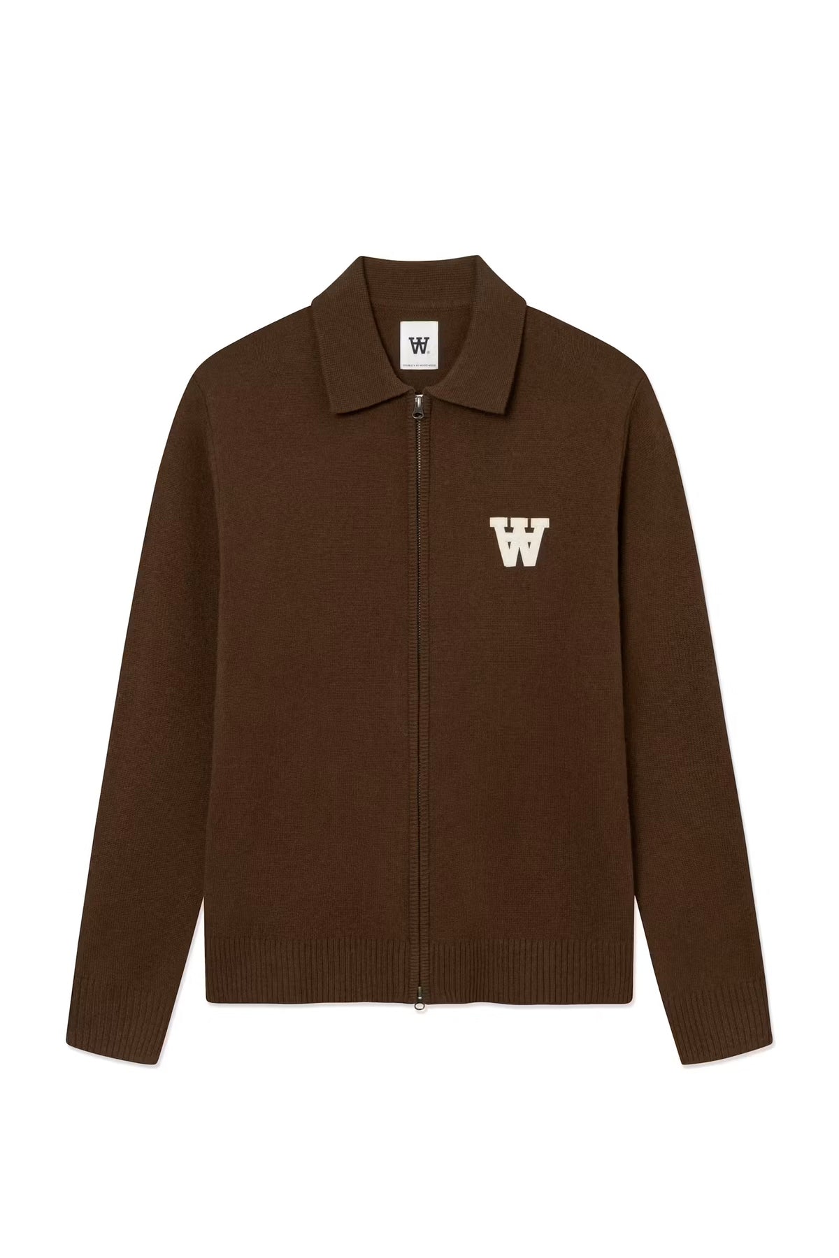 WOOD WOOD TAY ZIPPER CARDIGAN