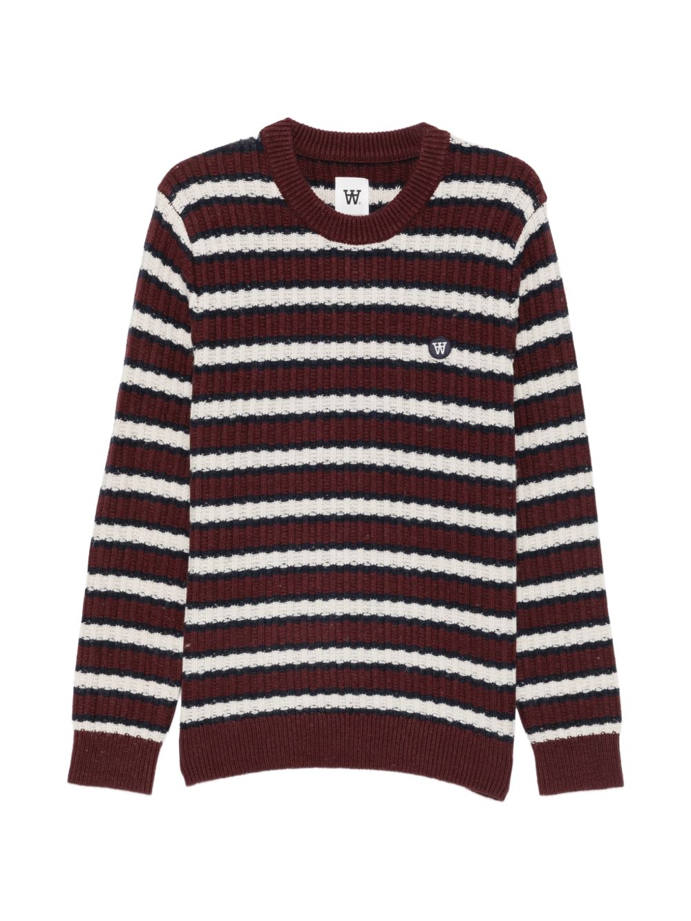 WOOD WOOD CLAES STRIPED SWEATER